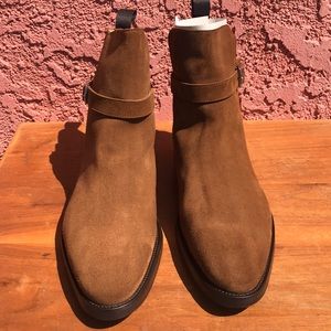 Antonio Maurizi x SuitSupply Suede Jodhpur Boots in size 9/42